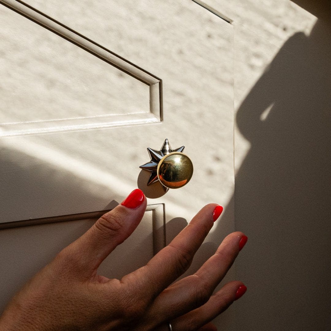 Plank Hardware ADELIA Knob - Unlacquered Brass