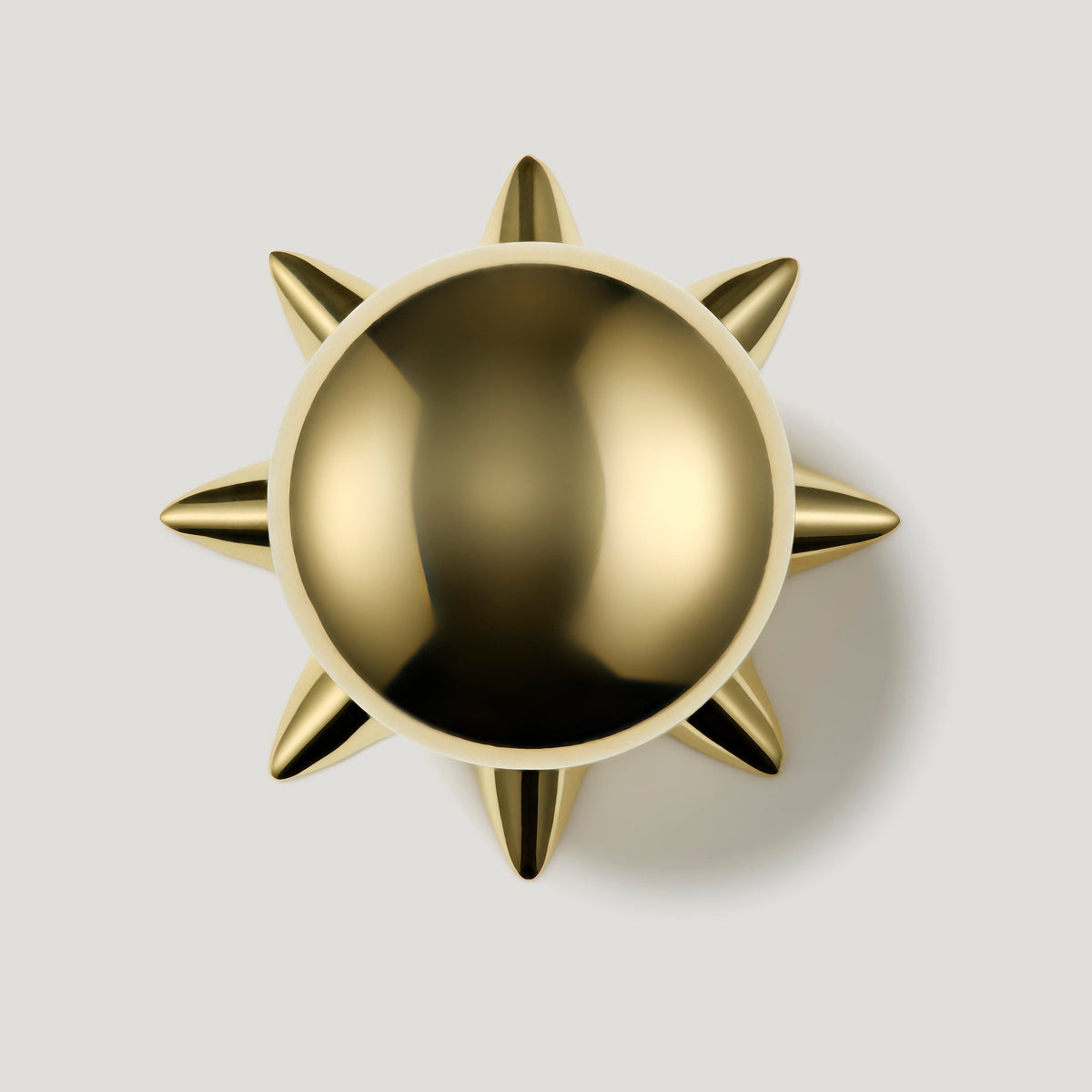 Plank Hardware ADELIA Knob - Unlacquered Brass
