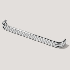 Plank Hardware ALVA Tubular D Bar Pull - Polished Nickel