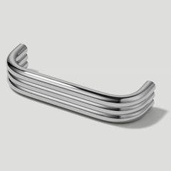 Plank Hardware ALVA Tubular D Bar Pull - Polished Nickel