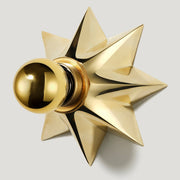 Plank Hardware ASTER Flush Mount Light - Unlacquered Brass