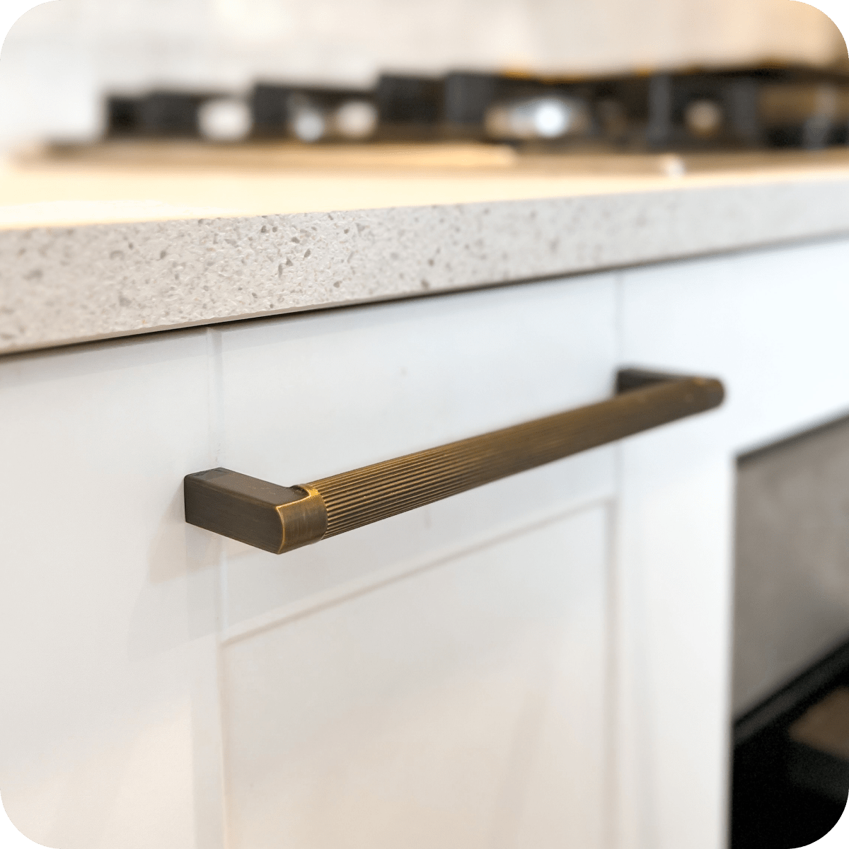Solid Brass Knurled Cabinet Handles  Solid Brass Pulls – Plank Hardware