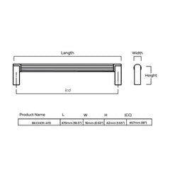Plank Hardware BECKER Heavyweight 18.5