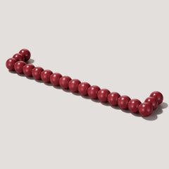 Plank Hardware BOBBIN D Bar Handle - Burgundy