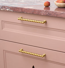Plank Hardware BOBBIN D-Bar Pull - Brass