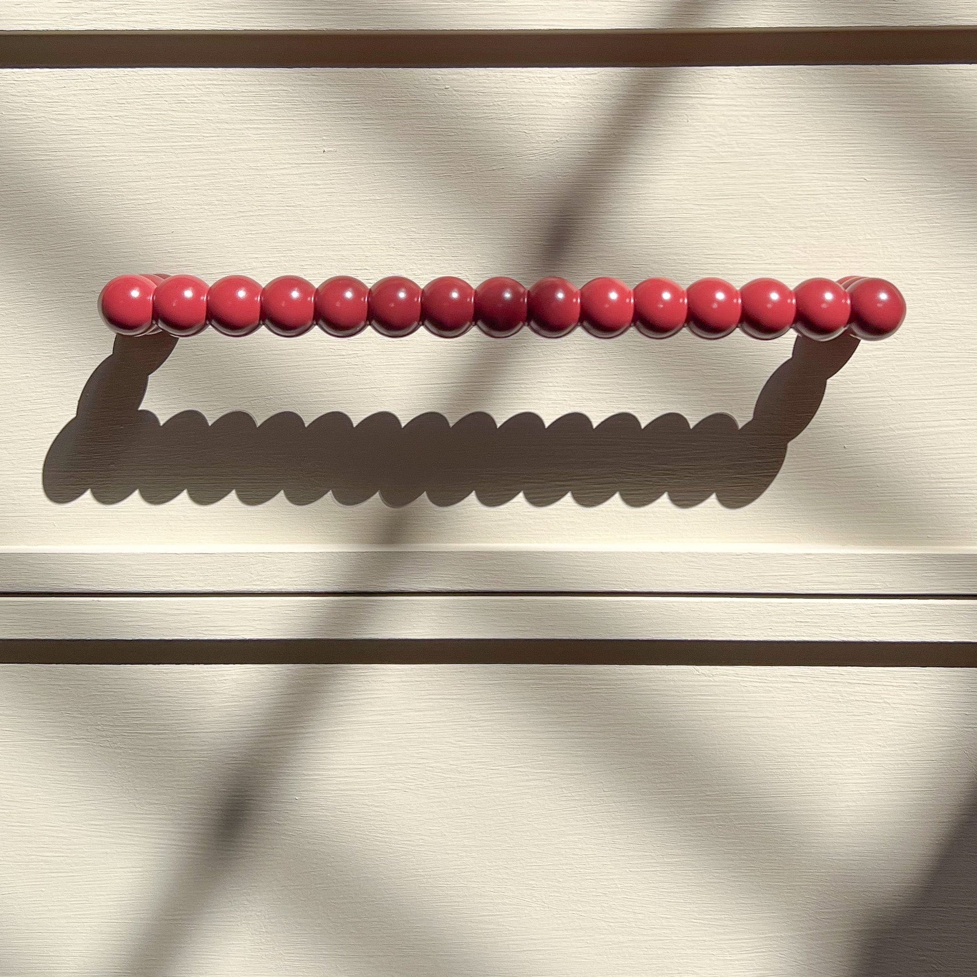 Plank Hardware BOBBIN D-Bar Pull - Burgundy