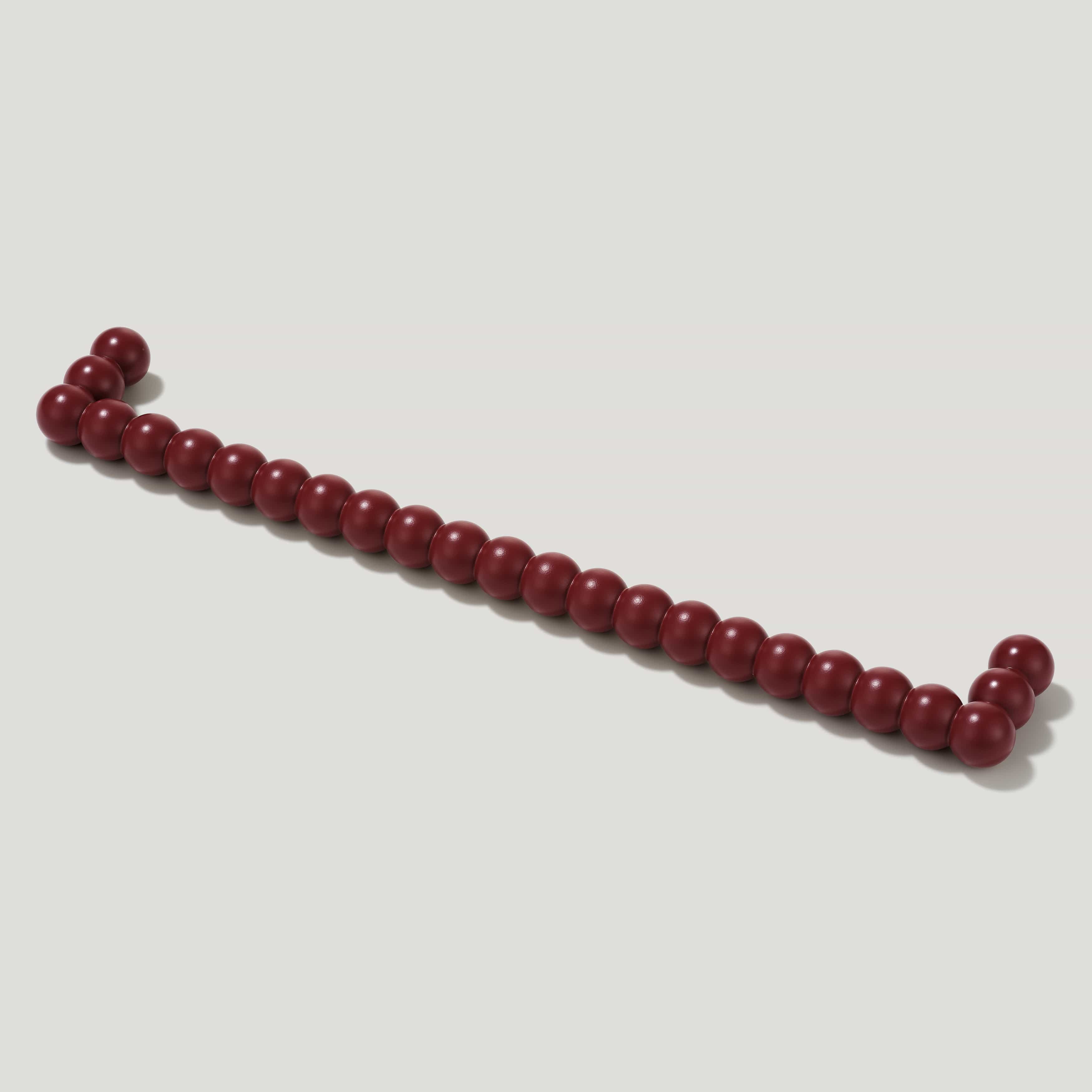Plank Hardware BOBBIN D-Bar Pull - Burgundy
