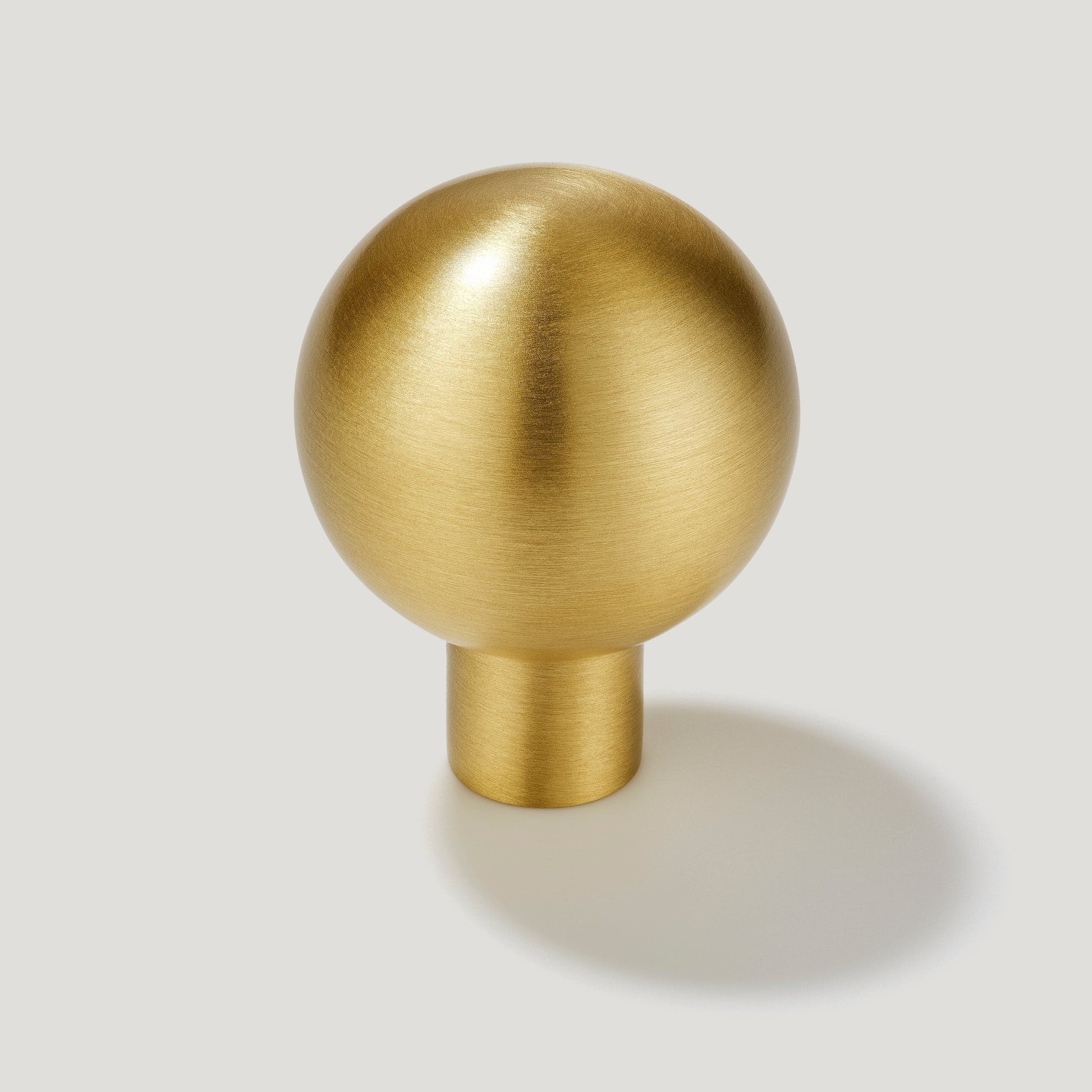 Plank Hardware BOBBIN Knob - Brass