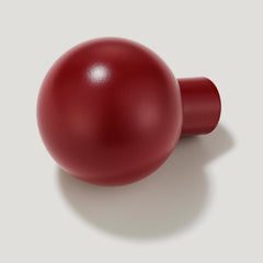 BOBBIN Ball Cabinet Knob - Burgundy