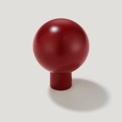 BOBBIN Ball Cabinet Knob - Burgundy