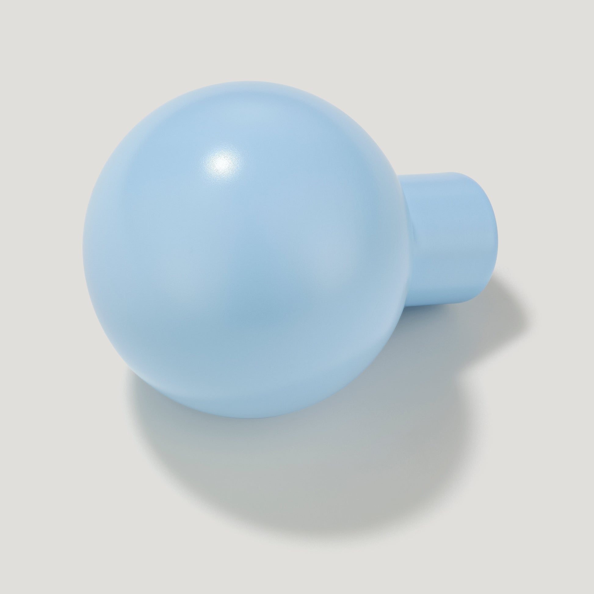 Plank Hardware BOBBIN Rounded Knob - Light Blue