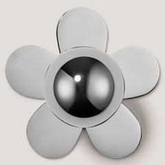 Plank Hardware BOBBIN Rounded Knob - Polished Nickel