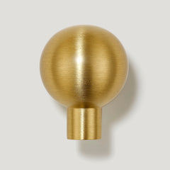 Plank Hardware BOBBIN Single Fixing Hook - Brass