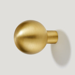 Plank Hardware BOBBIN Single Fixing Hook - Brass