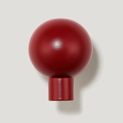 Plank Hardware BOBBIN Single Fixing Hook - Burgundy