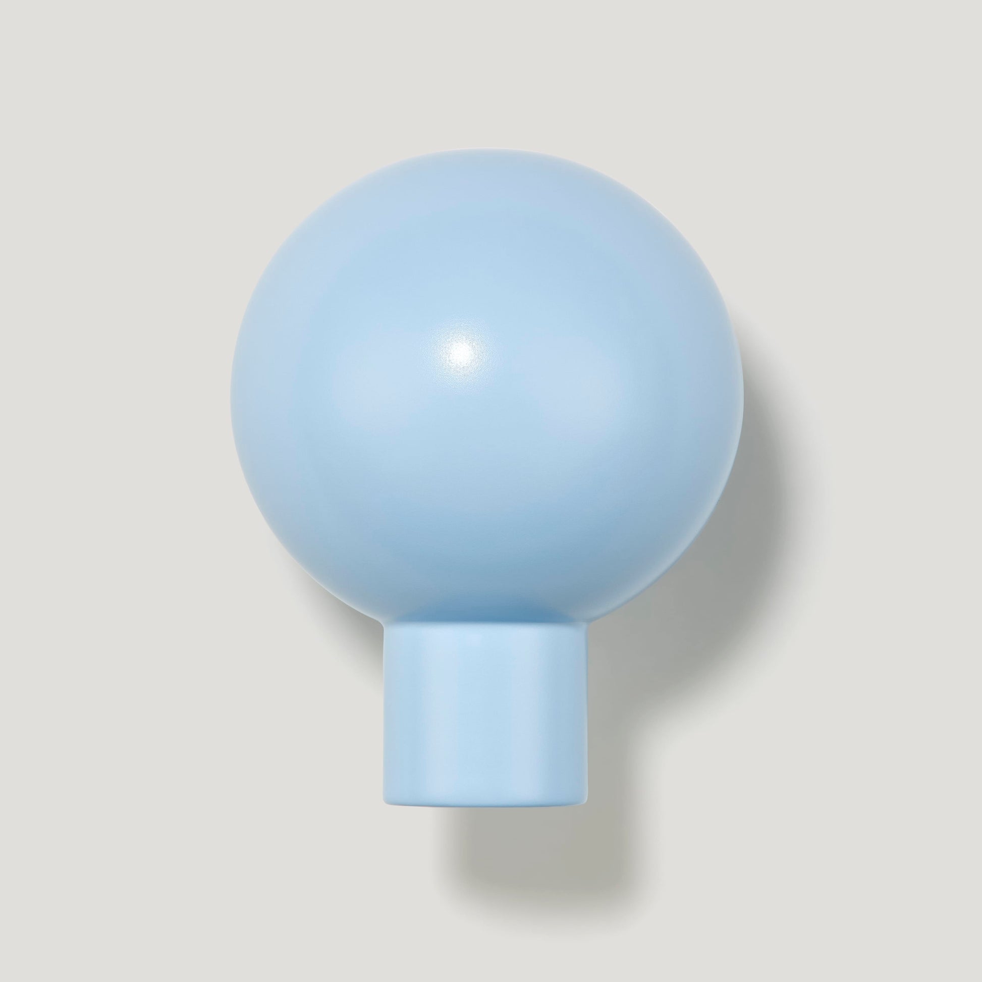 Plank Hardware BOBBIN Single Fixing Hook - Light Blue