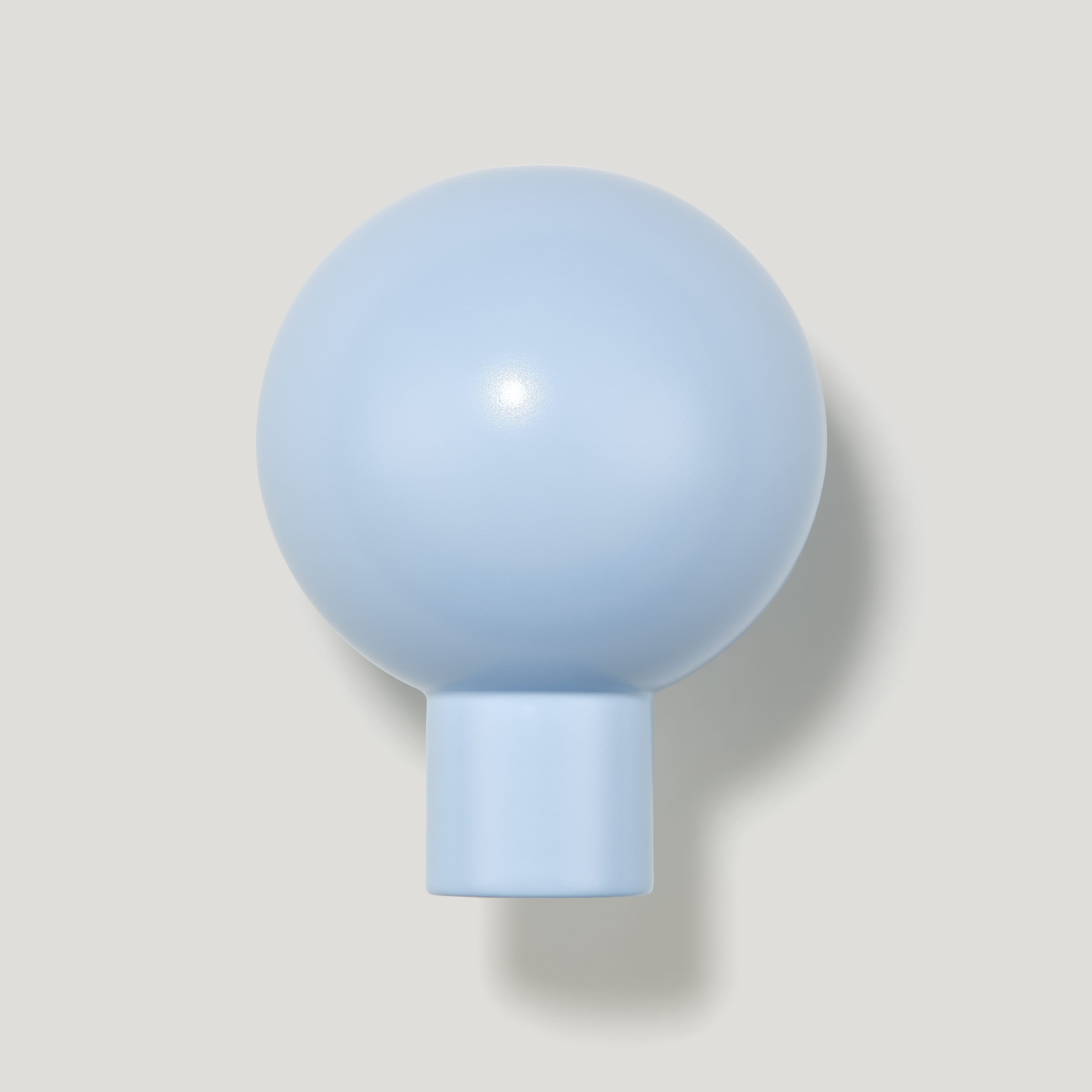 Plank Hardware BOBBIN Single Fixing Hook - Light Blue