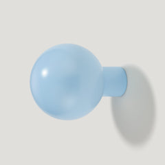 Plank Hardware BOBBIN Single Fixing Hook - Light Blue