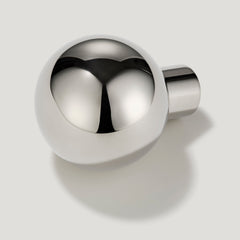 Plank Hardware BOBBIN Single Fixing Hook - Polished Nickel
