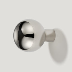 Plank Hardware BOBBIN Single Fixing Hook - Polished Nickel