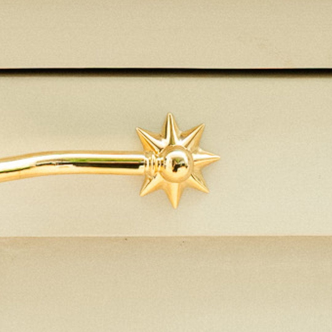 Plank Hardware CECELIA Backplate - Unlacquered Brass
