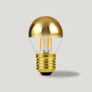 Plank Hardware E26 Mini Golfball Bulb - Gold Capped