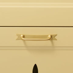 Plank Hardware ELIZA Pull with Ribbon Backplate - Brass