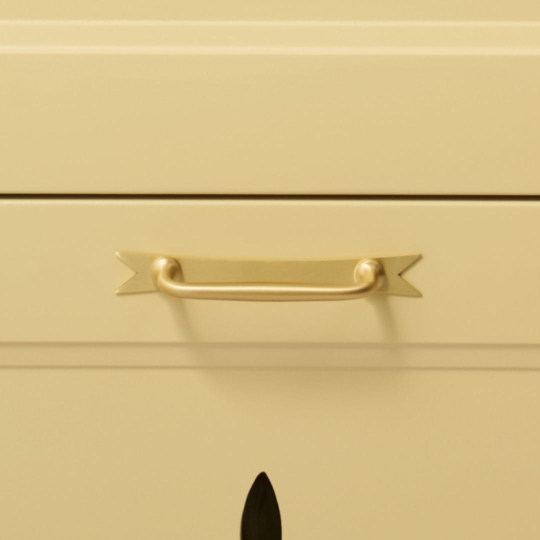 Plank Hardware ELIZA Ribbon Pull Backplate - Brass