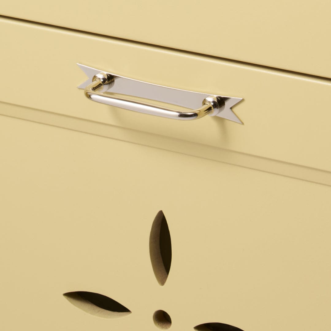 Plank Hardware ELIZA Ribbon Pull Backplate - Polished Nickel
