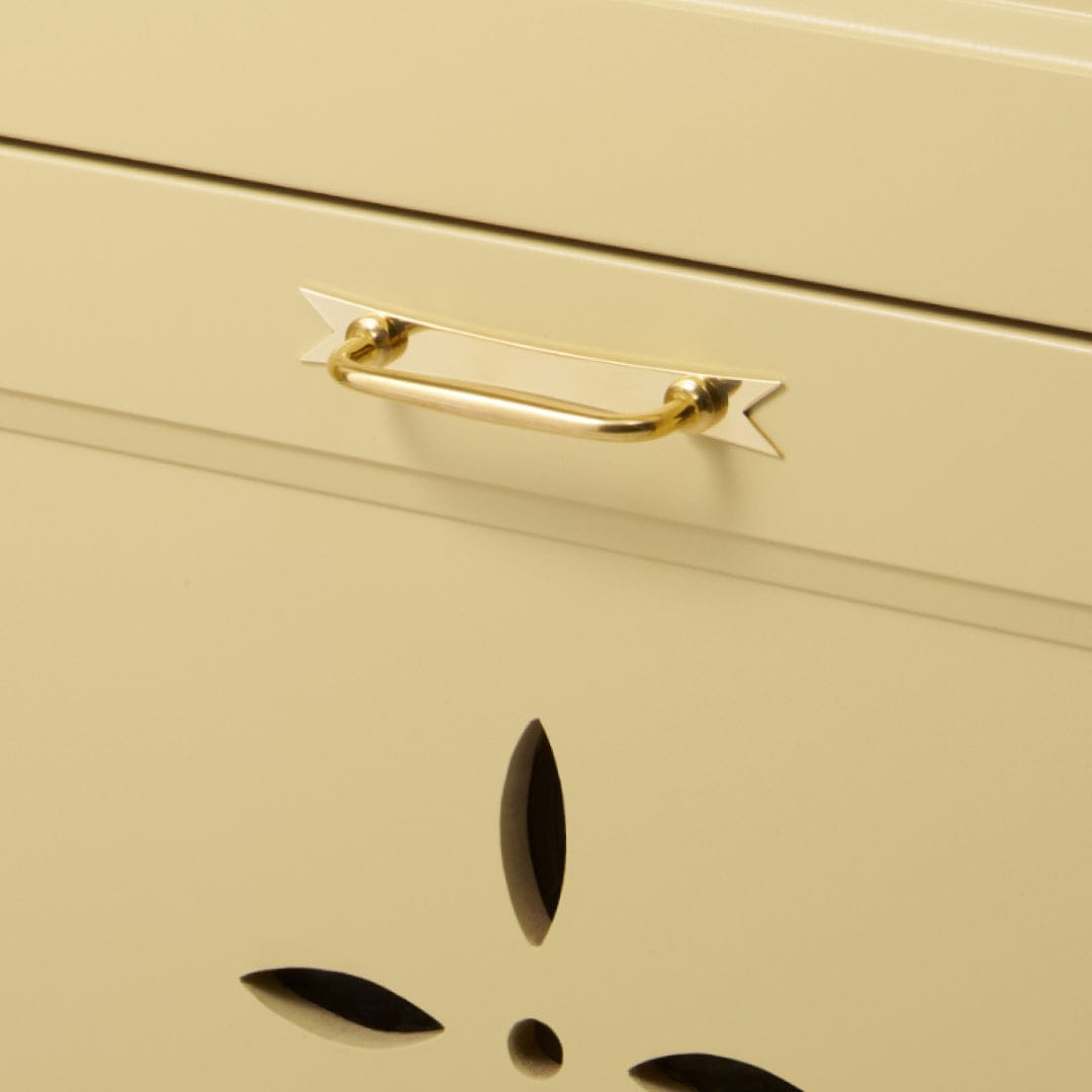 Plank Hardware ELIZA Ribbon Pull Backplate - Unlacquered Brass