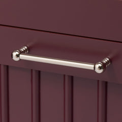 Plank Hardware ESBEN D Bar Pull - Polished Nickel