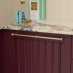 Plank Hardware ESBEN Heavyweight Pull - Unlacquered Brass