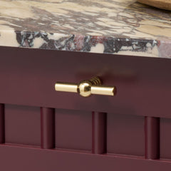 Plank Hardware ESBEN Single T Pull - Unlacquered Brass