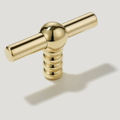 ESBEN Single T Pull - Unlacquered Brass