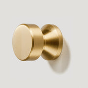 Plank Hardware FELIX Round Wall Hook - Brass