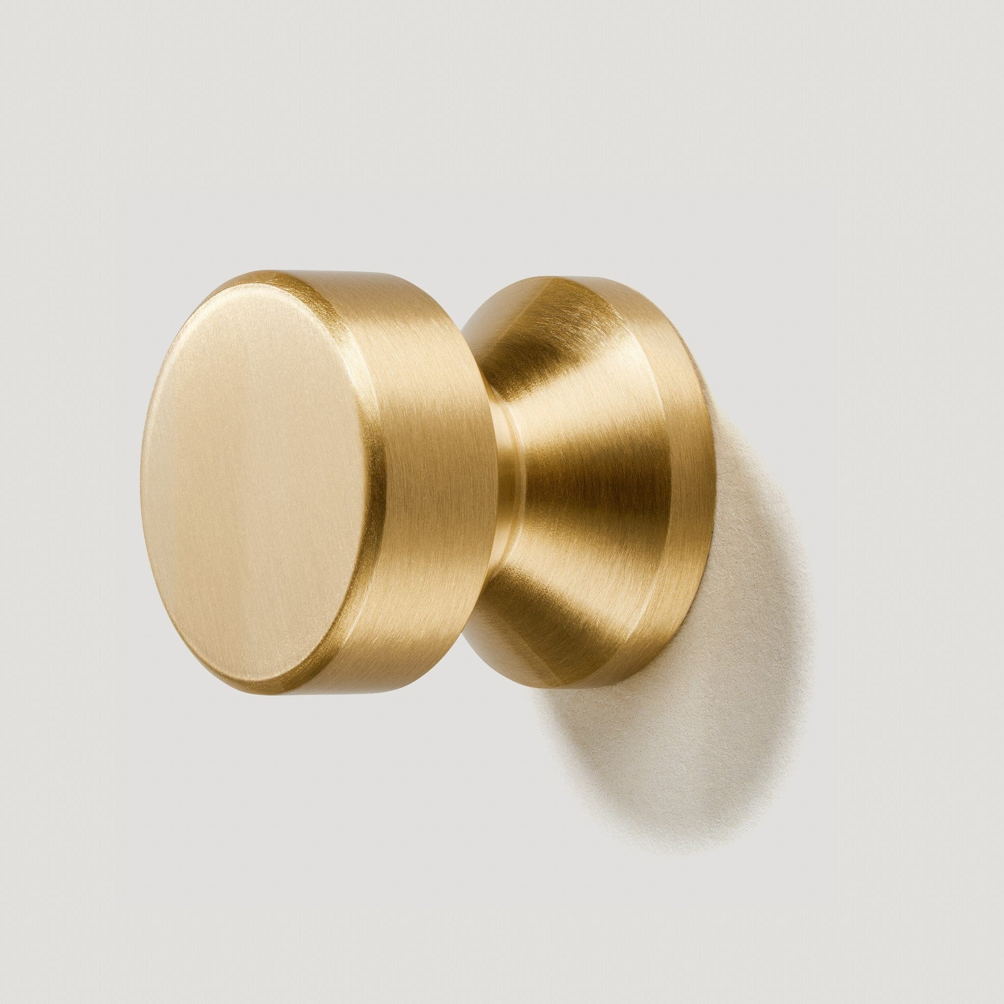Plank Hardware FELIX Round Wall Hook - Brass