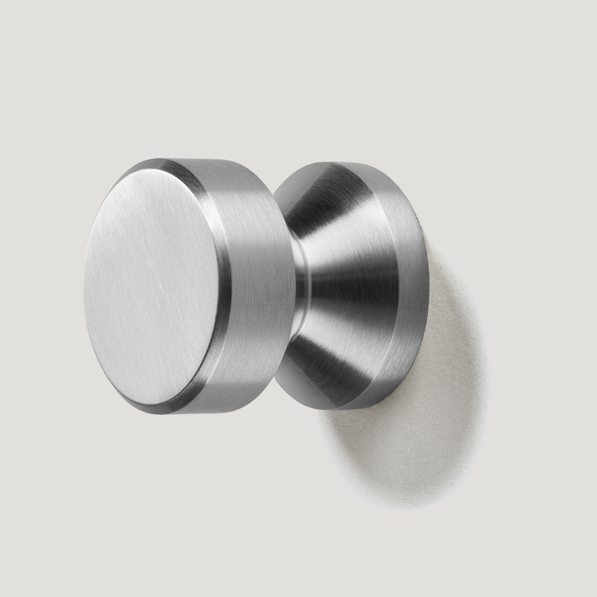 Stainless Steel Round Wall Hook  Silver Wall Hooks – Plank Hardware