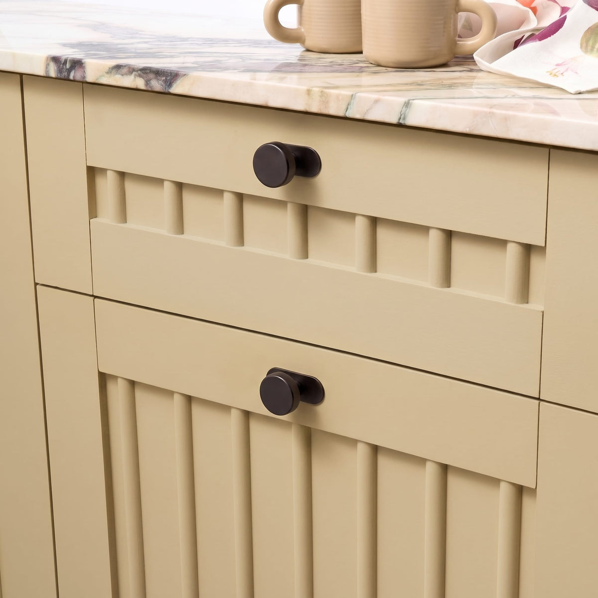 Plank Hardware GRAYSON Cabinet Knob - Blackened Bronze
