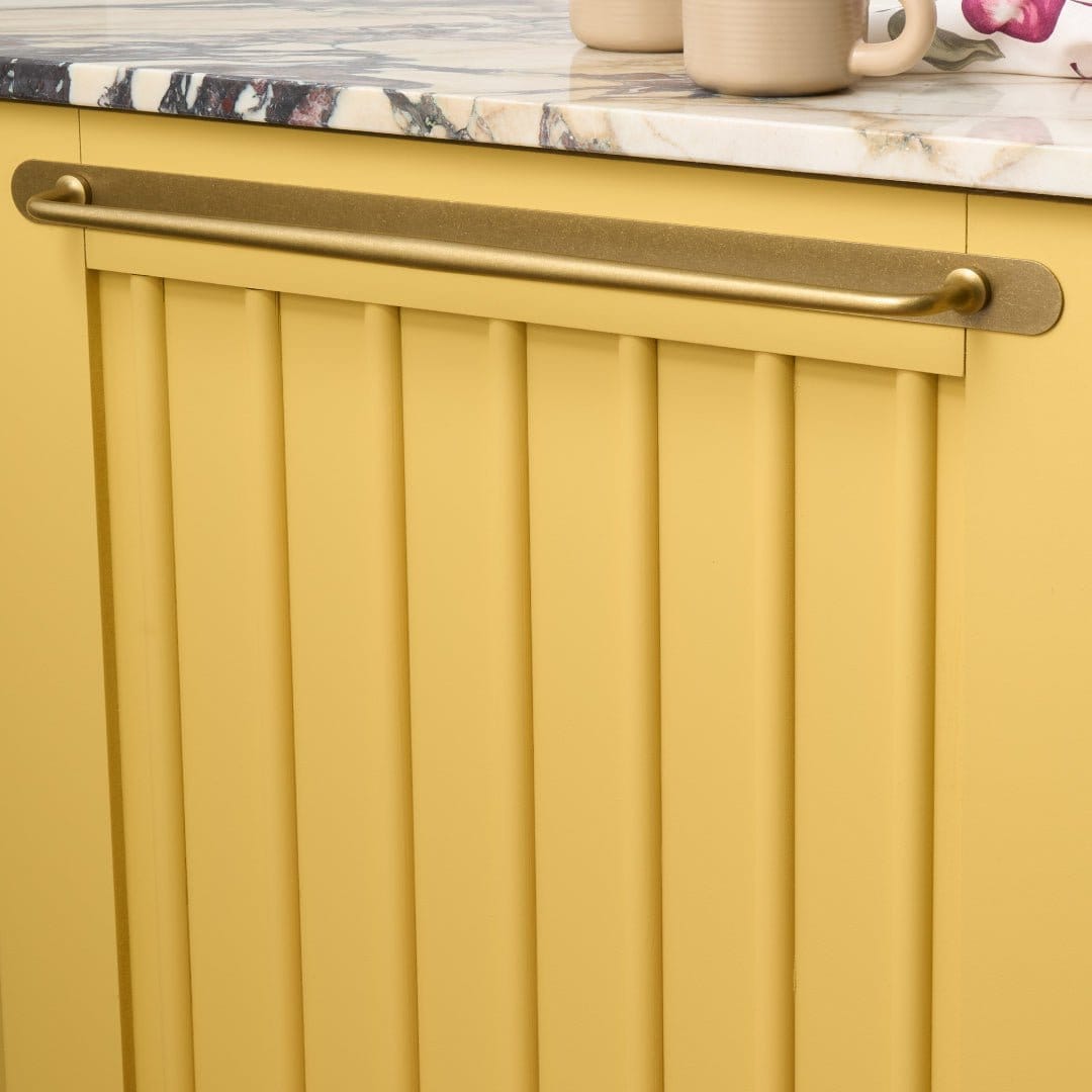 Plank Hardware GRAYSON Heavyweight Appliance Pull - Aged Brass