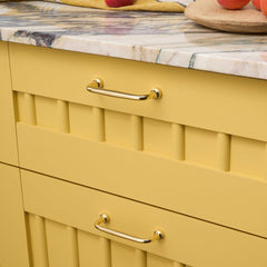 Plank Hardware GRAYSON Pull - Unlacquered Brass