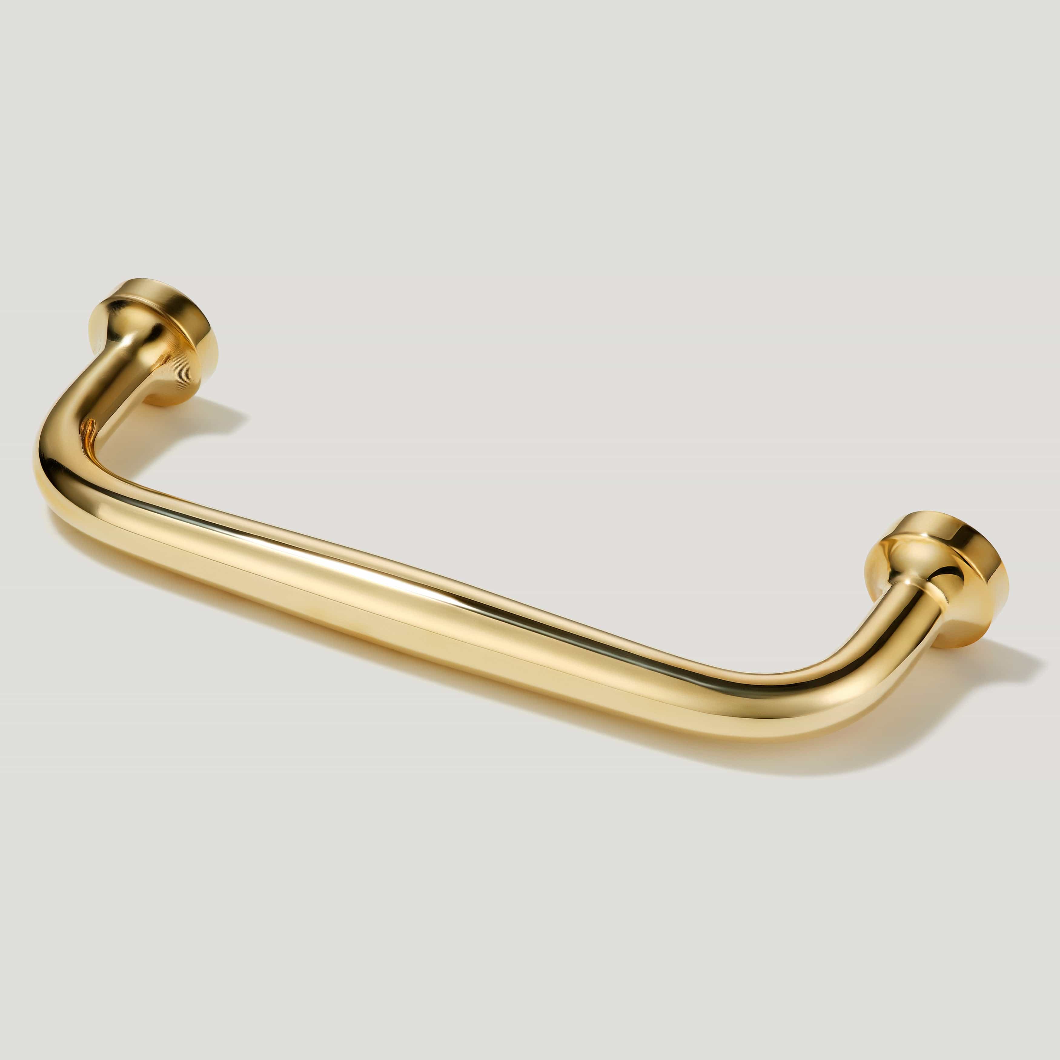 Plank Hardware GRAYSON Pull - Unlacquered Brass
