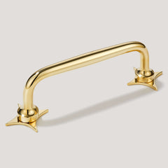 Plank Hardware GRAYSON Pull - Unlacquered Brass