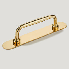 Plank Hardware GRAYSON Pull - Unlacquered Brass
