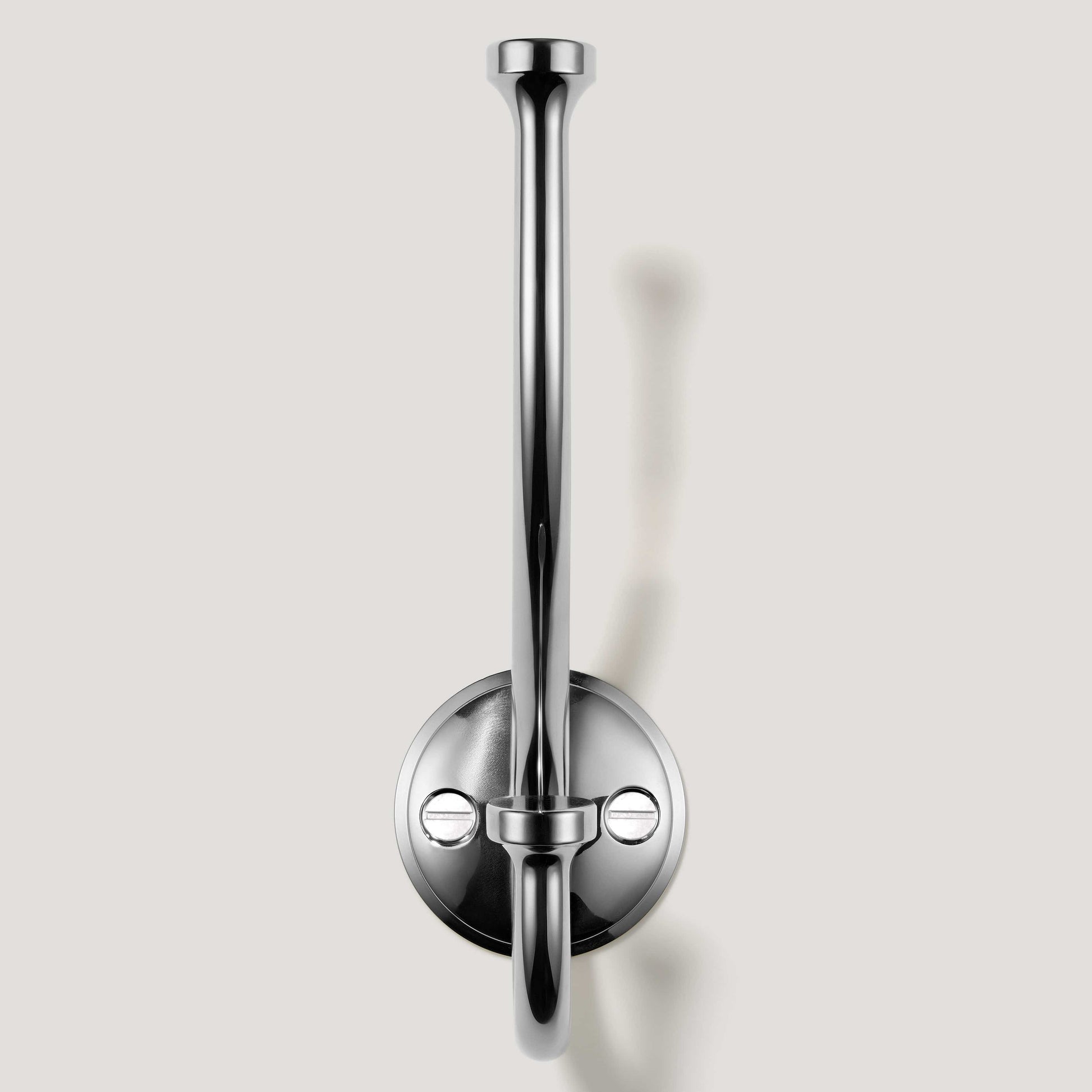 Plank Hardware GRAYSON Shaker Double Fixing Hook - Polished Nickel