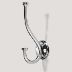 Plank Hardware GRAYSON Shaker Double Fixing Hook - Polished Nickel