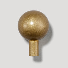 Plank Hardware HALLEY Knob - Aged Brass