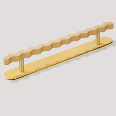 SQUIGGLE Pull - Brass