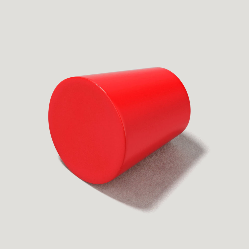 HUBBLE Tapered Cabinet Knob - Red