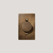 Plank Hardware JASPER 1G Dimmer Switch - Antique Brass