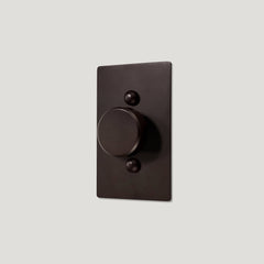 Plank Hardware JASPER 1G Dimmer Switch - Blackened Bronze